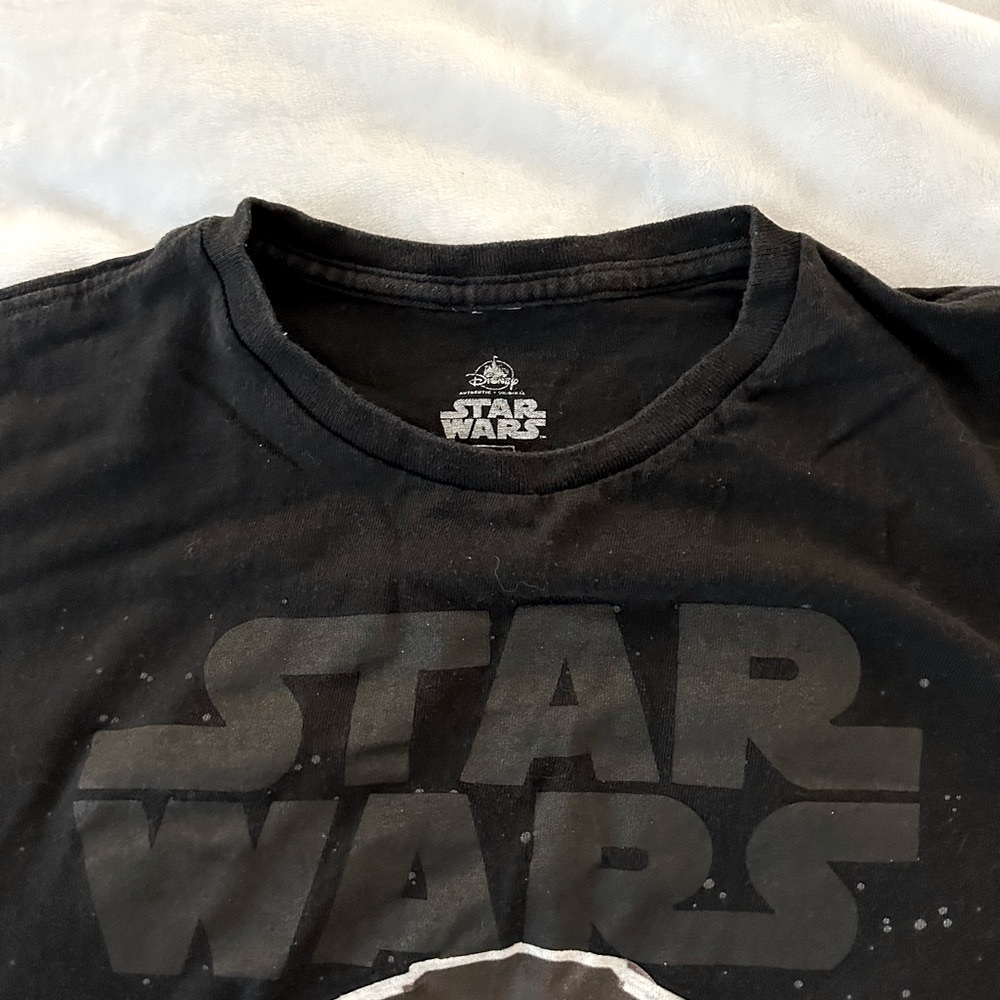 Star Wars The Mandalorian Black T-Shirt - Picture 2 of 3